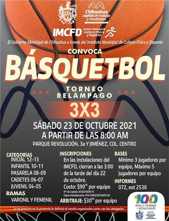 Invitan al torneo relámpago de básquetbol 3x3